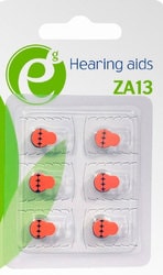 Батарейки EnerGenie ZA13 6 шт EG-BA-ZA13-01