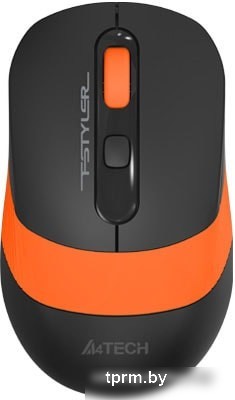 Мышь A4Tech Fstyler FG10S (черный/оранжевый) 