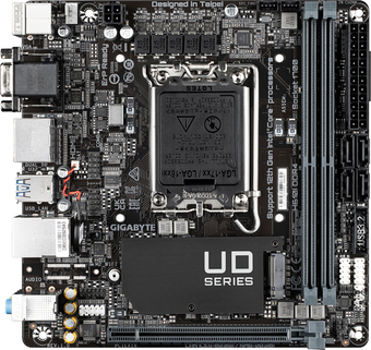 Материнская плата Gigabyte H610I DDR4 (rev. 1.0)