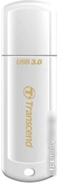 USB Flash Transcend JetFlash 730 256GB (белый) 