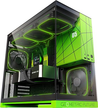 Корпус Geometric Future Model 5 5FAN NV Style Limited Edition