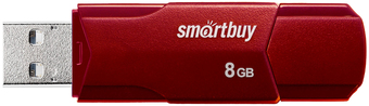 USB Flash SmartBuy Clue 8GB (бордовый)