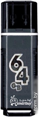 SmartBuy Glossy series Black 64GB (SB64GBGS-K) 