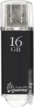 SmartBuy 16GB V-Cut Black (SB16GBVC-K) 