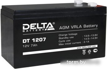 Аккумулятор для ИБП Delta DT 1207 (12В/7 А·ч) 
