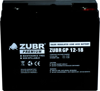 Аккумулятор для ИБП Zubr GP 12-18