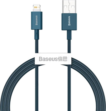 Кабель Baseus Superior USB Type-A - Lightning (1 м, синий)