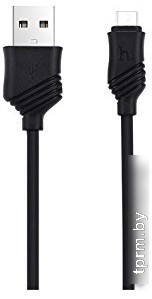 Кабель Hoco X6 Khaki Micro USB (черный) 