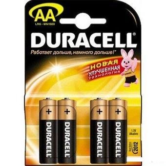 Батарейки DURACELL LR6/MN1500 4BP