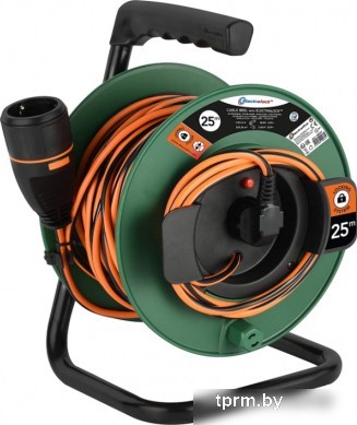 Удлинитель Electraline 49237 (25 м, зеленый) 