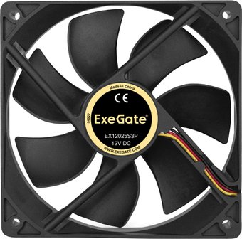 Вентилятор для корпуса ExeGate EX12025S3P EX166176RUS