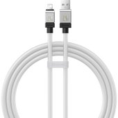 Кабель Baseus CoolPlay Series USB Type-A - Lightning (1 м, белый)