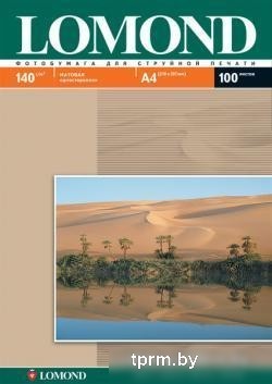 Фотобумага Lomond Матовая А4 140 г/кв.м. 100 листов (0102074) 