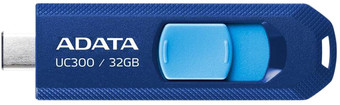 USB Flash ADATA UC300 32GB (синий/голубой)