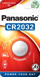 Батарейки Panasonic CR2032 CR-2032EL/1B