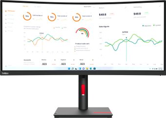 Монитор Lenovo ThinkVision T34w-30 63D4GAS1CB