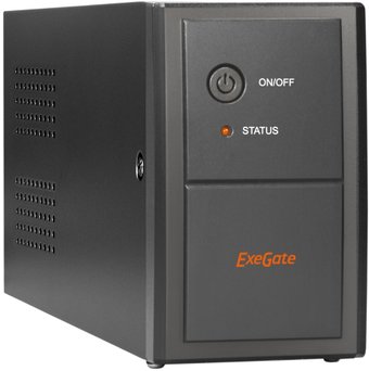 Источник бесперебойного питания ExeGate BNB-650.LED.AVR.EURO.RJ.USB EP285555RUS