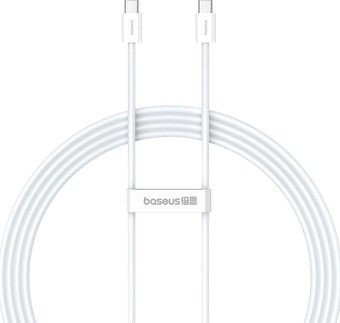 Кабель Baseus Superior Series 2 Fast Charging Data Cable 100W USB Type-C - USB Type-C (2 м, белый)