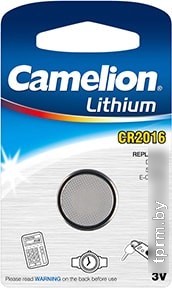 Батарейка Camelion CR2016 1 шт. CR2016-BP1B 