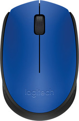 Мышь Logitech M171 Wireless Mouse синий/черный [910-004640]