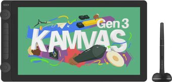 Графический монитор Huion Kamvas 16 Gen 3 GS1563 (черный)