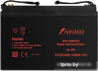 Аккумулятор для ИБП Powerman CA121000/UPS (12В/100 А·ч) 