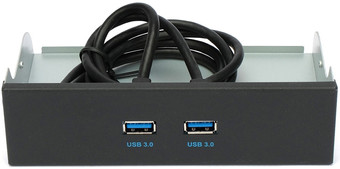 Планка Gembird FP5.25-USB3-2A
