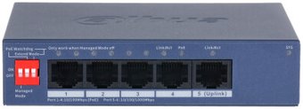 Управляемый коммутатор 2-го уровня Dahua DH-CS4005-4ET1GT-36