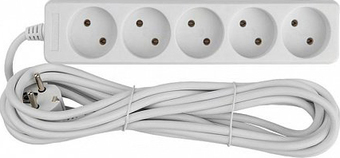 Удлинитель General Lighting GES-10 470032 (3 м, белый)