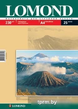 Фотобумага Lomond Глянцевая А4 230 г/кв.м. 25 листов (0102049) 
