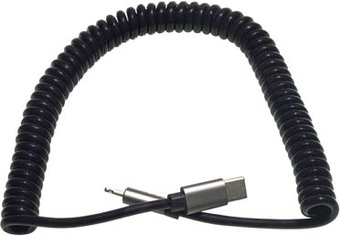 Кабель KS-IS KS-495B-2 USB Type-C - Lightning (2 м, черный)