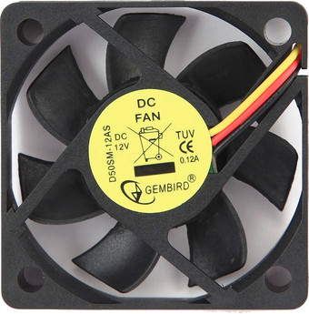 Комплект вентиляторов для корпуса Gembird D50SM-12AS