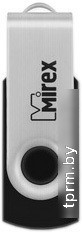 USB Flash Mirex Swivel Black 32GB [13600-FMURUS32] 