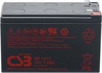 Аккумулятор для ИБП CSB GP1272 25W F2 (12В/7.2 А·ч)
