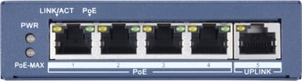 Коммутатор Hikvision DS-3E0505P-E