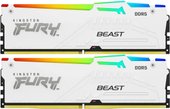 Оперативная память Kingston FURY Beast RGB 2x16ГБ DDR5 6000 МГц KF560C36BWE2AK2-32
