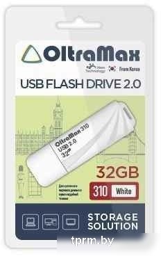 USB Flash OltraMax 310 32GB (белый) 