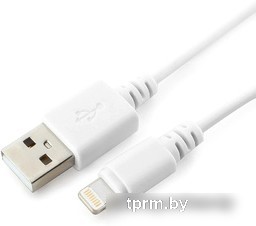 Кабель Cablexpert USB Type-A - Lightning CC-USB-AP2MWP (1 м, белый) 
