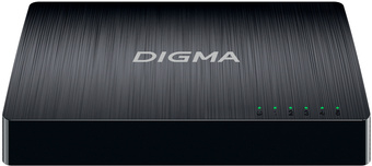 Неуправляемый коммутатор Digma DSW-105GE