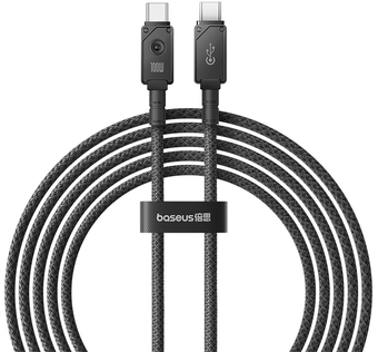 Кабель Baseus Unbreakable Series USB Type-C - USB Type-C (2 м, черный)