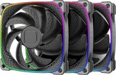 Набор вентиляторов Geometric Future Squama 2503 ARGB Triple Pack (черный)
