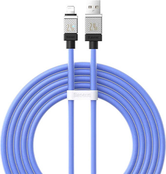 Кабель Baseus CoolPlay Series Fast Charging Data Cable 2.4A USB Type-A - Lightning (2 м, синий)