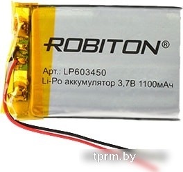 Аккумуляторы Robiton LP603450 1100mAh 1 шт. 