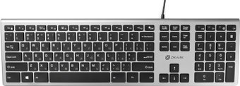 Клавиатура Oklick 890S (серебристый)