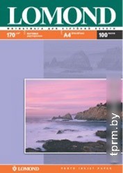 Фотобумага Lomond Матовая двухсторонняя A4 170 г/кв.м. 100 листов (0102006) 
