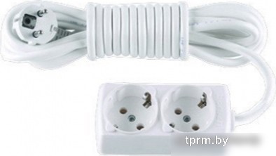 Удлинитель Borsan BR-1552-2 (2 м, белый) 