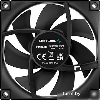 Вентилятор для корпуса DeepCool FT9 Slim R-FT9SLIM-BKWPN1-G 