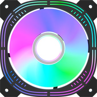 Вентилятор для корпуса Formula Nulight 12BK ARGB