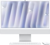 Моноблок Apple iMac M4 2024 16GB/256GB (10 ядер, серебристый)