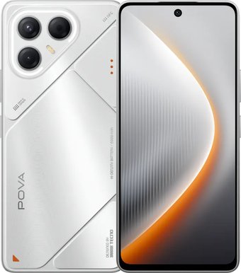 Телефон Tecno Pova 7 5G 8GB/256GB (волшебный серебристый)